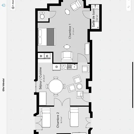 Apartman Neuchatel Chateau Viendal